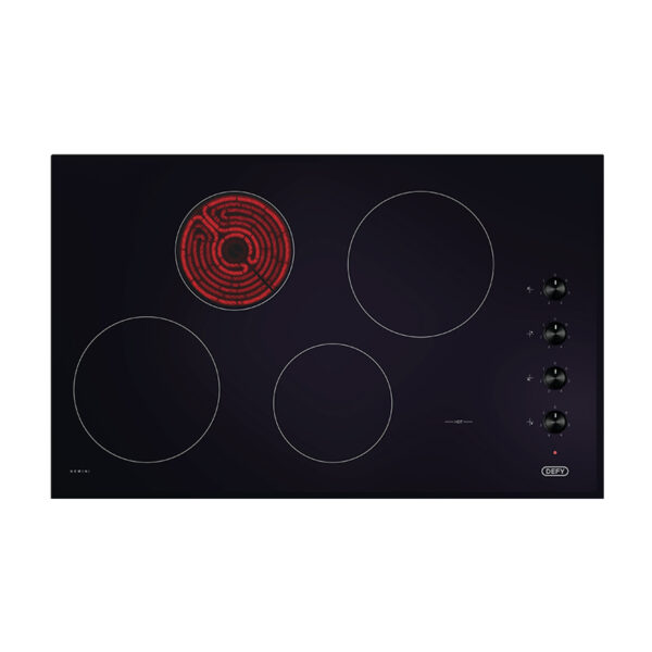 DEFY DHD413 HOB GEMINI CERAN CP BEVELED ED Masons