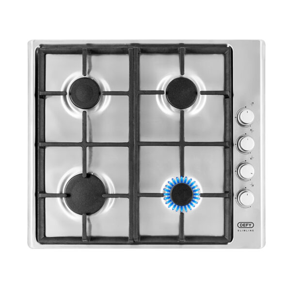 DEFY DHG133 GAS 4 BURNER S/STEEL HOB Masons