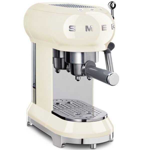 SMEG ECF01CRSA ESPRESSO COFFEE MACHINE CREAM Masons