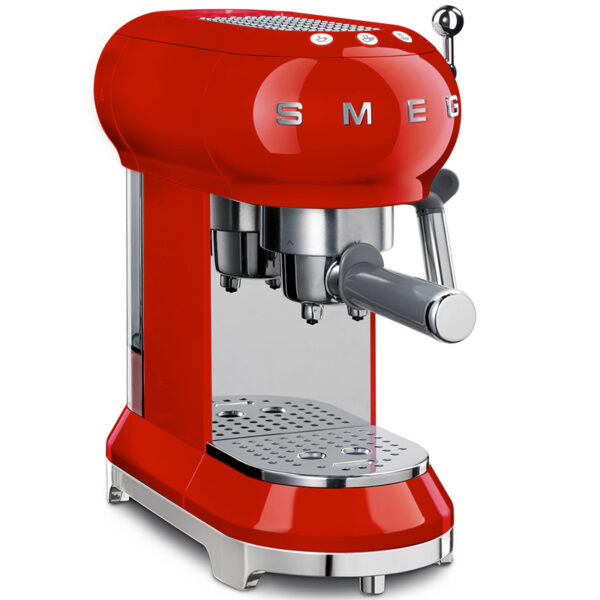 SMEG ECF01RDSA ESPRESSO COFFEE MACHINE RED Masons