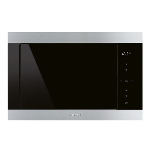 SMEG FMI325X MICROWAVE 25L CLASSIC S/STEEL & BLAC