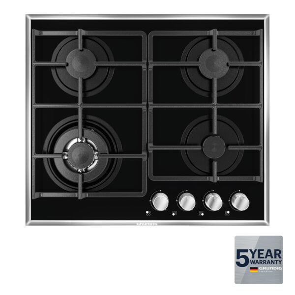 GRUNDIG GIGG/L6234150 60CM GAS ON GLASS HOB Masons