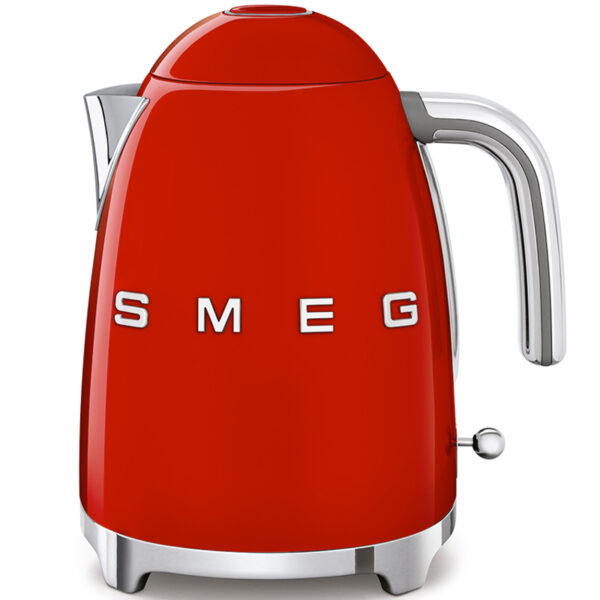 SMEG KLF03RDSA 3D LOGO RED KETTLE Masons