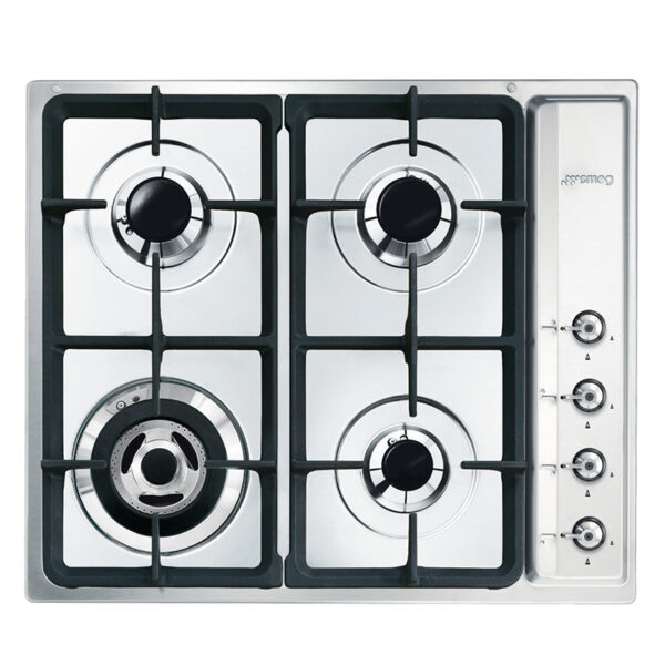 SMEG PS60GHC GAS HOB 60CM S/STEEL Masons