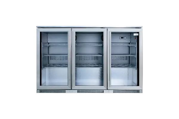 SNOMASTER SD-300SS 3 DOOR STAINLESS STEEL BEVCOOL Masons