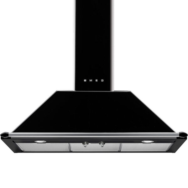 SMEG KT90BLE EXTRACTOR GLOSSY BLACK 90CM VICTORIA Masons