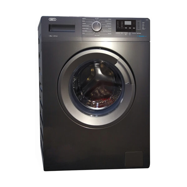 DEFY DAW386 8KG MANHATTAN GREY WASHING MACHINE Masons