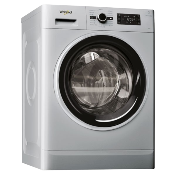 Whirlpool 8kg Silver Washing Machine - FWG81284SBSEG Masons