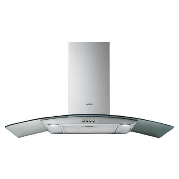 ELICA CIRCUS60 60CM CURVED GLASS C/HOOD