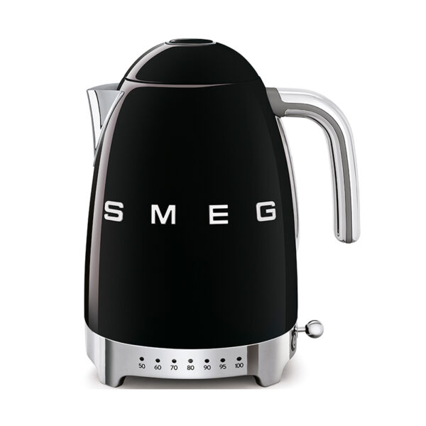 SMEG KLF04BLEU 1.7L BLACK VARIABLE KETTLE Masons