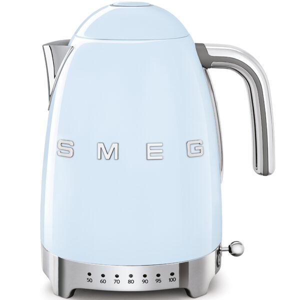 SMEG KLF04PBEU 1.7L PASTEL BLUE VARIABLE KETTLE Masons