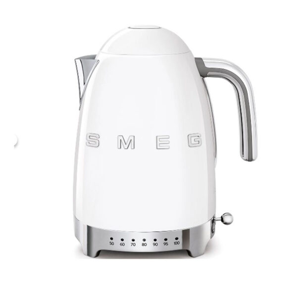 SMEG KLF04WHEU 1.7L ICE WHITE VARIABLE KETTLE Masons