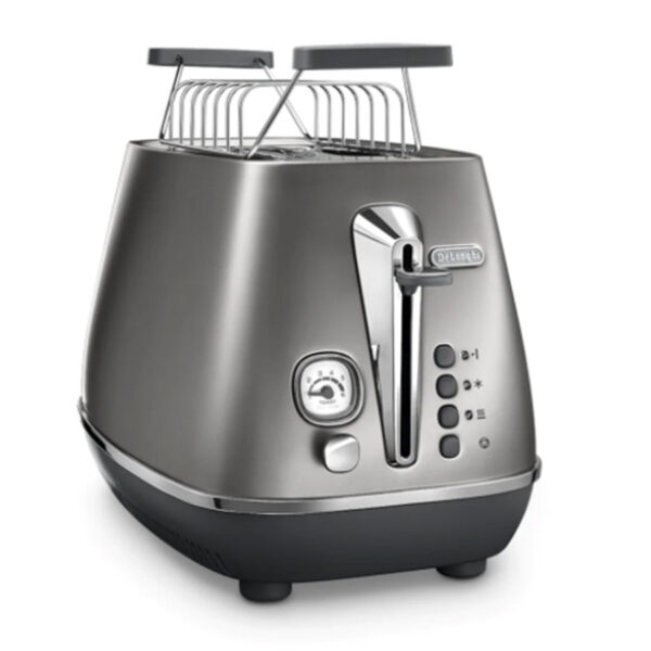 DELONGHI CTI2103.S DISTINTA FLAIR 2 SLICE TOASTER SILVER Masons