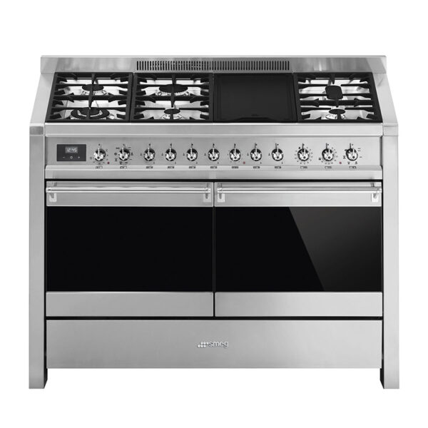 SMEG A4-81 120CM OPERA GAS-ELECTRIC RANGE COOKER S/S Masons