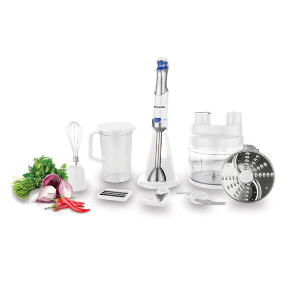 TAURUS 912900A FOOD PROCESSOR WITH ATTACHMENTS Masons