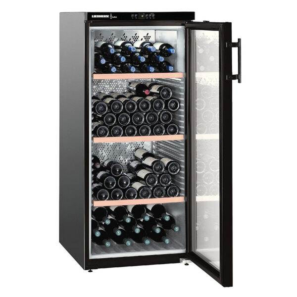 LIEBHERR WKB3212 VINOTHEK A ENERGY BLACK WINE COOLER Masons