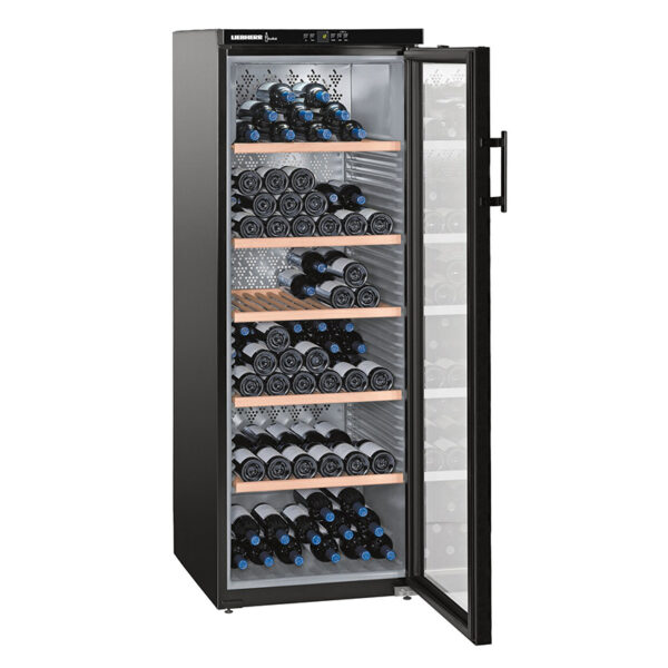 LIEBHERR WKB4212 VINOTHEK A ENERGY BLACK WINE COOLER Masons