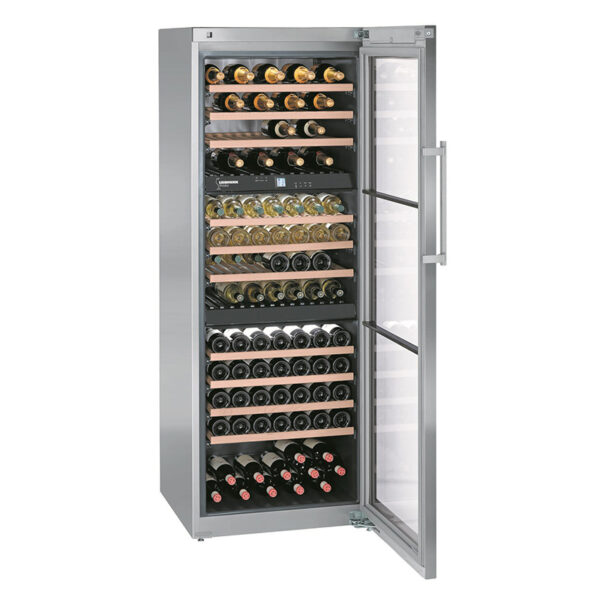 LIEBHERR WTES5872 VINIDOOR B ENERGY ST/STEEL WINE COOLER Masons