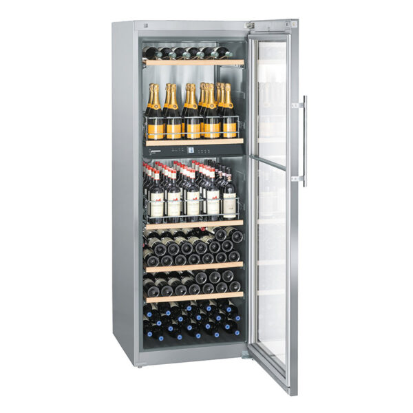 LIEBHERR WTPES5972 VINIDOR B ENERGY ST/STEEL WINE COOLER Masons