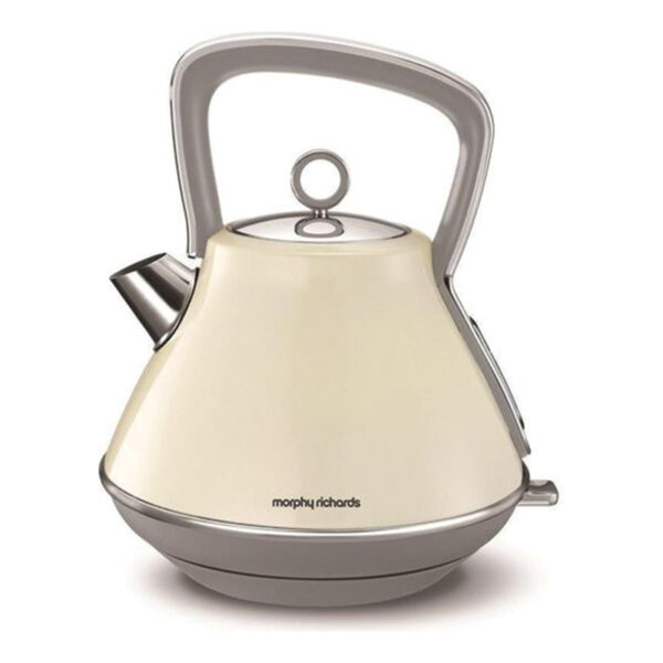 MORPHY RICHARDS 100107 CREAM + S/STEEL KETTLE Masons