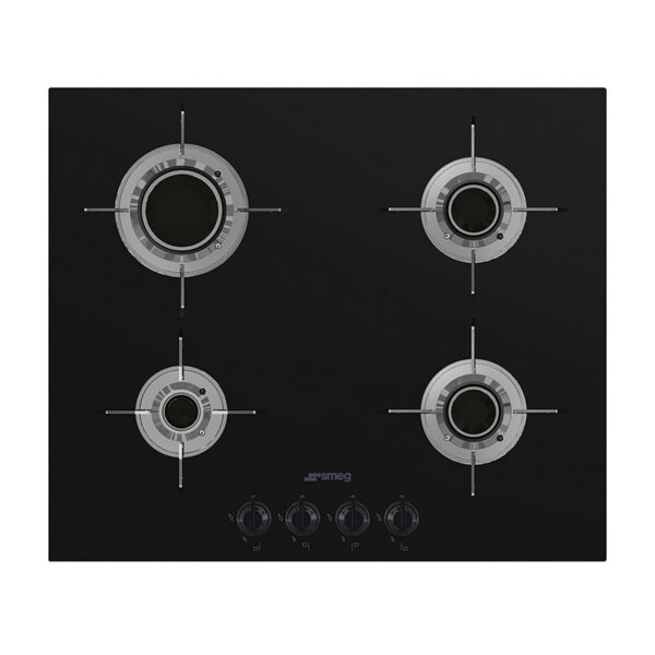 SMEG PVL664CM BLACK GLASS HOB DOLCE