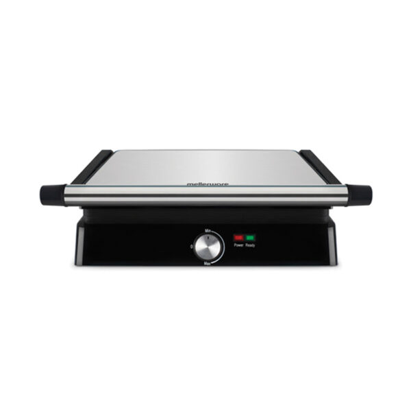 MELLERWARE 28560A PANINI PRESS 4 SLICE S/S 2200W BLACK Masons