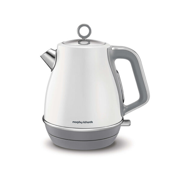 MORPHY RICHARDS 104409 EVOKE S/STEEL WHITE KETTLE Masons