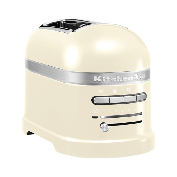KitchenAid 5KMT2204EAC Toaster 2-Slice Almond Cream Masons
