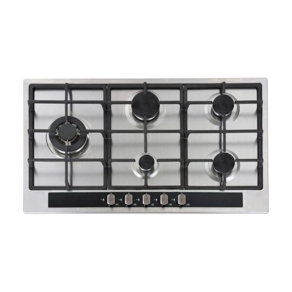 Falco FAL-SSGH-90 - 5 Burner Gas Hob - Stainless Steel - 90