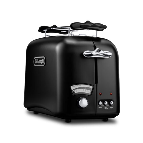 DELONGHI CT021.BK1 ARGENTO BLACK TOASTER Masons