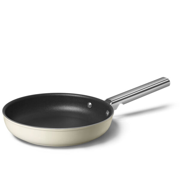 SMEG CKFF2401CRM 24CM FRY PAN MATT CREAM Masons