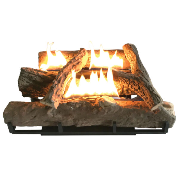 ALVA GFP101 LOG FIREPLACE GAS HEATER 670MM WIDE Masons