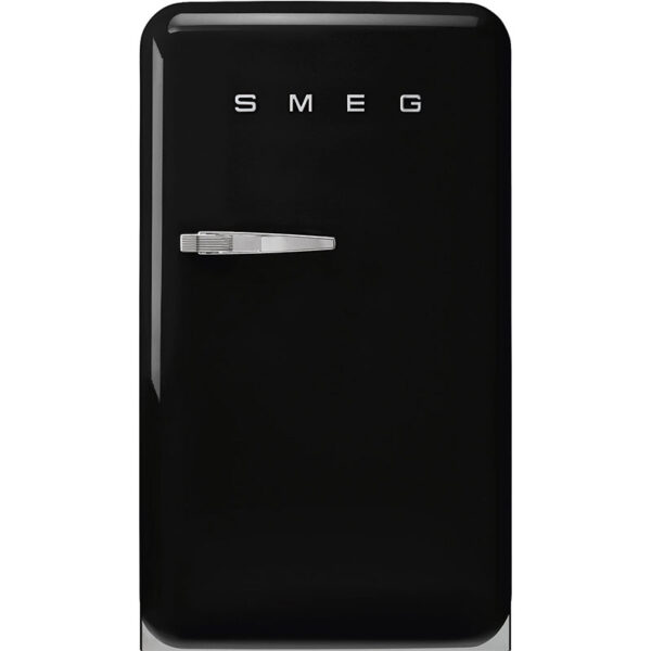 SMEG FAB10HRBL5 SINGLE DOOR BLACK BAR FRIDGE Masons