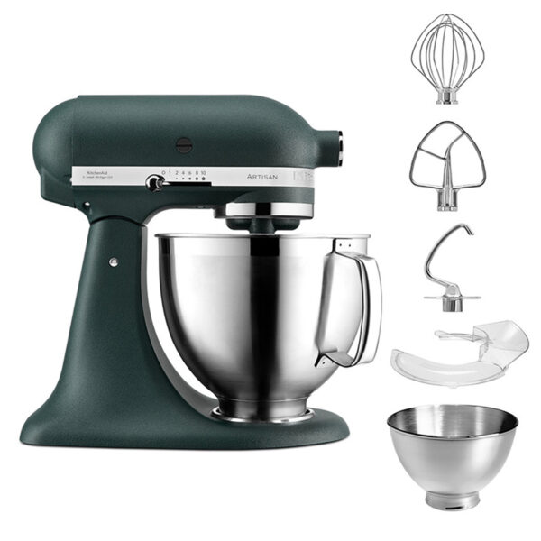 KITCHEN AID 5KSM185PSEPP 4.8L ARTISAN MIXER PEBBLED PALM Masons