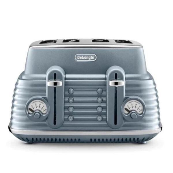 DELONGHI CTZS4003.AZ Scultura 4 Slice Toaster Masons