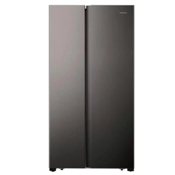 HISENSE H670SIT TITANIUM INOX DOUBLE DOOR FRIDGE Masons