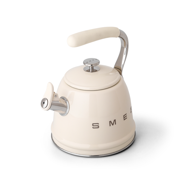 SMEG CKLW2001CR 2.3LT WHISTLING KETTLE CREAM Masons