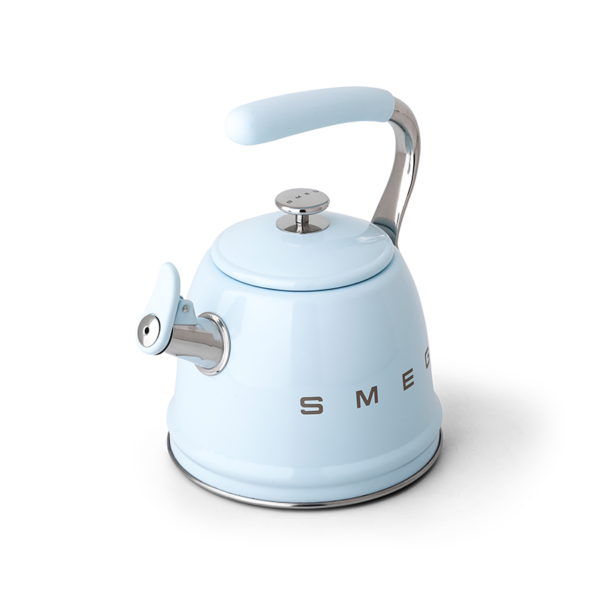 SMEG CKLW2001PB 2.3LT WHISTLING KETTLE PASTEL BLUE - Image 2