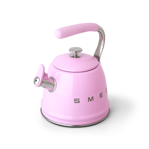 SMEG CKLW2001PK 2.3LT WHISTLING KETTLE PINK - Image 2