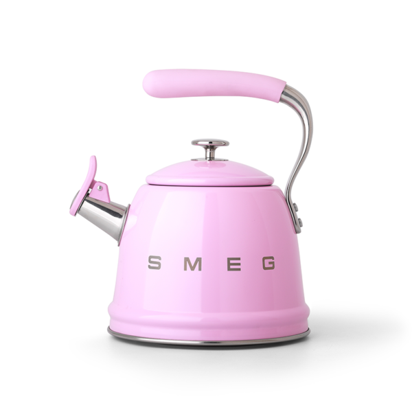 SMEG CKLW2001PK 2.3LT WHISTLING KETTLE PINK