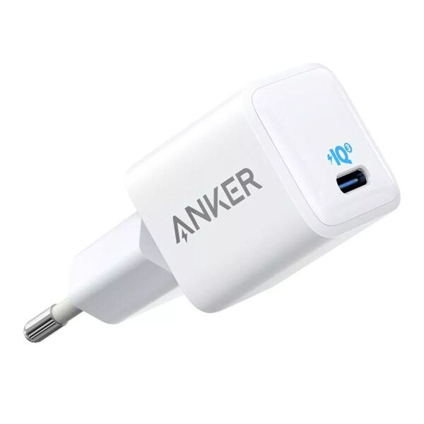 Anker PowerPort III Nano USB-C Wall Charger 20W White Masons