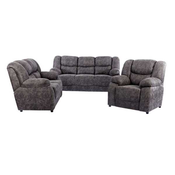 GOMMA GOMMA BAOBAB 3PCE LOUNGE SUITE WITH RECLINER FABRIC Masons