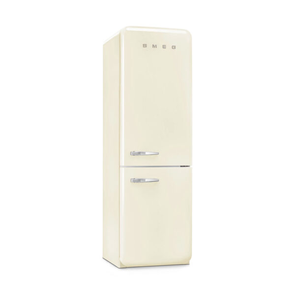 SMEG FAB32RCR5 COMBI FRIDGE NO FROST CREAM Masons