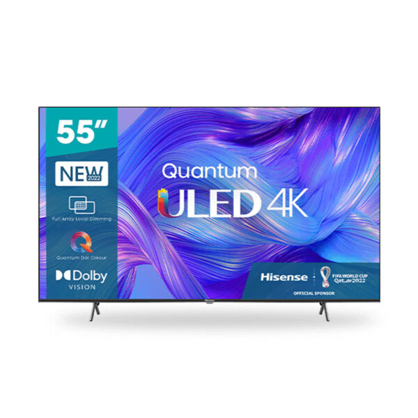 Hisense 55" U6H 4K Smart ULED TV with Quantum Dot & HDR Masons