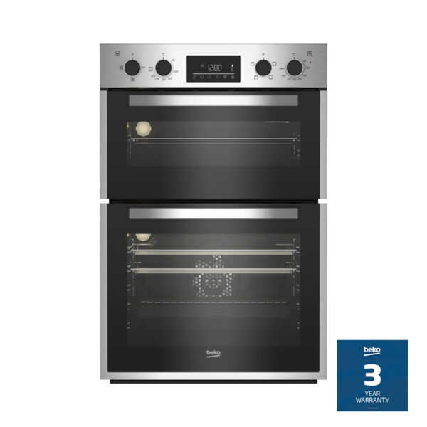 BEKO BBDF26300X BUILT IN DOUBLE OVEN INOX Masons