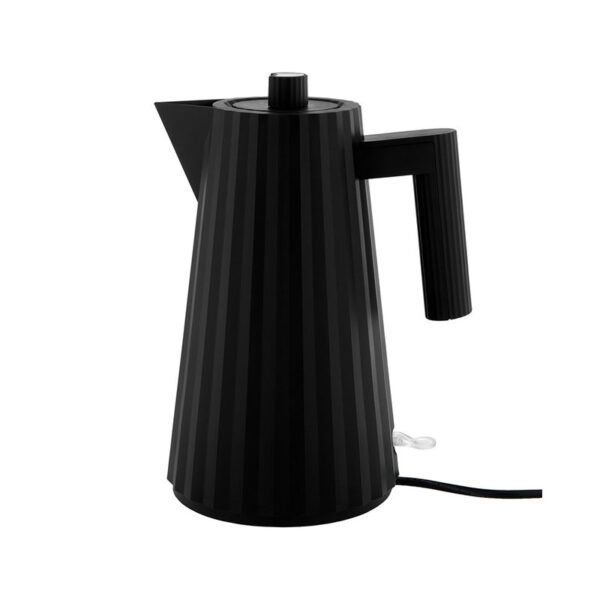 Alessi MDL06 Plisse Electric Kettle Black Masons