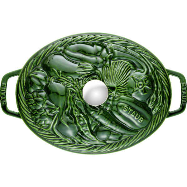 STAUB 1172985 Vegetable Cocotte 29cm Basil Green