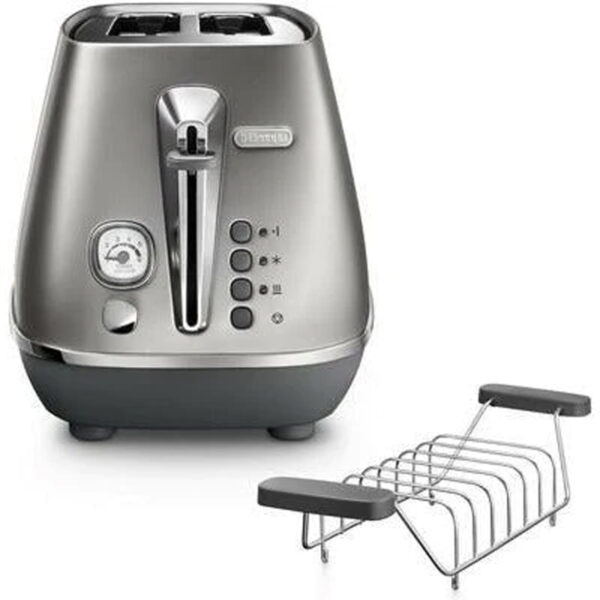 DELONGHI CT021.S ARGENTO 2 SLICE TOASTER SILVER Masons