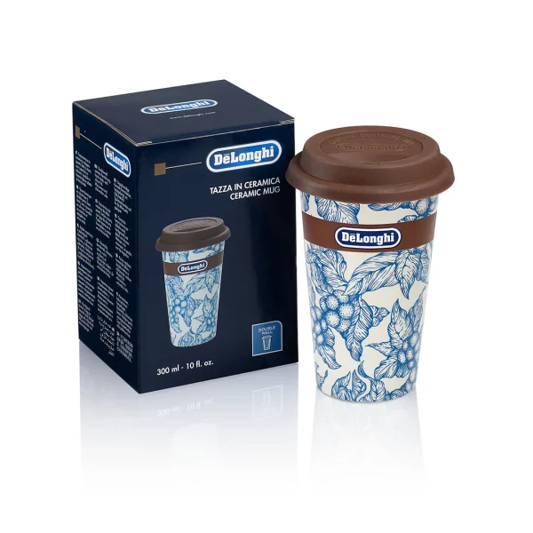 DELONGHI DLSC064 Thermal Mug Blu Flower - Image 2