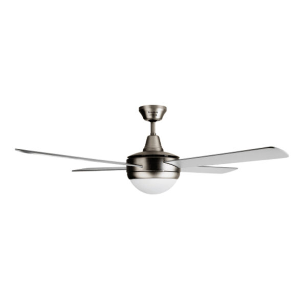 Taurus 942112 Fan Ceiling 4 Blade Steel Silver 132cm Fresko Masons